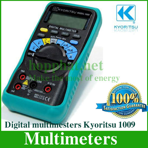 Kyoritsu 1009 - Đồng hồ đo đa năng hiển thị số K1009
