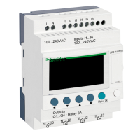 10 I/O, 120-240Vac, 6 inputs, 4 relay outputs, without clock