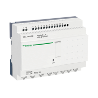 20 I/O, 120-240Vac, 12 inputs, 8 relay outputs, with clock