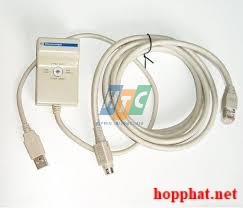 Junction cable between TSXCUSB485 converter and PLC’s with Mini-DIN connector such as Twido, TSX Micro and Modicon Premium, 2.5m. 