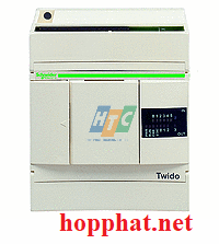 extendable PLC base Twido - 100..240 V AC supply - 6 I 24 V DC - 4 O relay