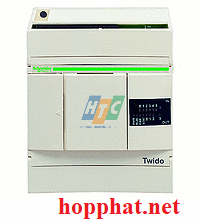 compact PLC base Twido - 24 V DC supply - 6 I 24 V DC - 4 O relay