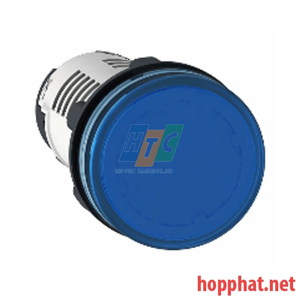 Đèn LED điện áp 24Vdc màu xanh dương nhạt - XB7EV06BP